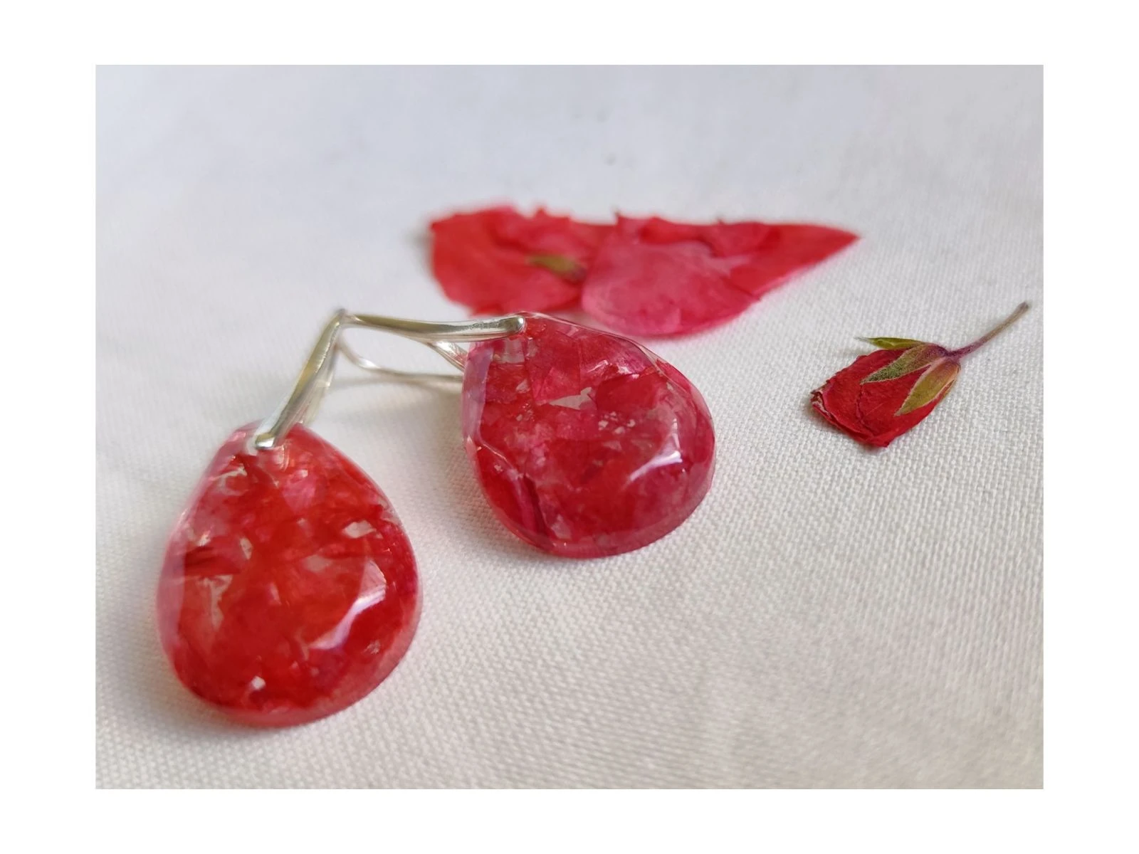 Oorbellen #Geranio coral – photo 2